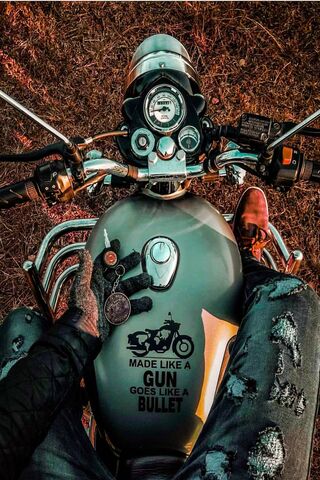 Royal Enfield Wallpaper posted by Samantha Peltier